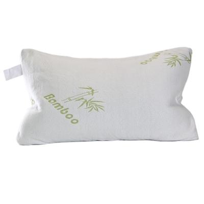 China Cooling King Size And Queen Size Shredded Memory Foam Bamboo Bamboo Pillow With Carry Bag for sale