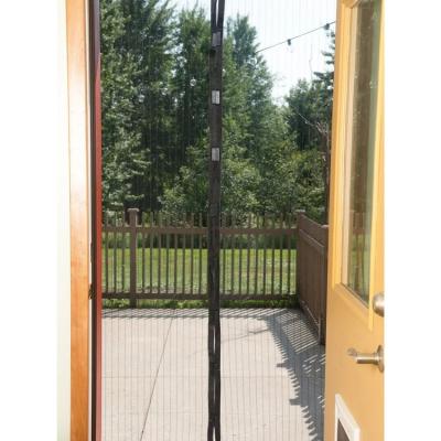 China Hot Sell Nylon Instant Amazon Mesh Door Curtain Fly Screen Door Hands Free for sale