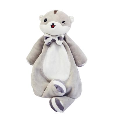 China Soft and Comfortable Baby Comfort Towel Appliances Towel Appliances Parent Child Anti-bacteria Cartoon Interactive Baby Sleeping Toys for sale