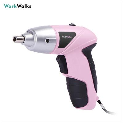 China 3.6V 4.8V Lightweight Cheapest Electric Cordless Screwdriver Led Rechargeable Cordless Screwdriver Set for sale