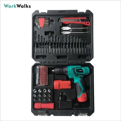 China Cheap Price Li-ion 12V With LED Light Cordless Drill Set 10mm for sale