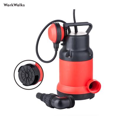 China Automotive Industry 550W Plastic Electric Water Submersible Pump Clean and Dirty Pump with Float Switch Flood Drain Garden Pond Pump for sale