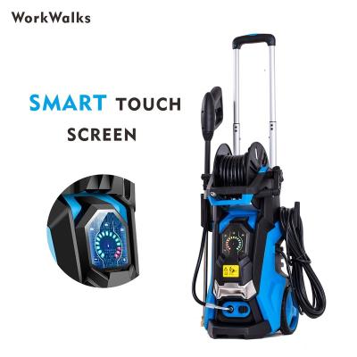 China NEW LCD Display Hotels High Pressure Cleaner High Pressure Car Washer With LCD for sale