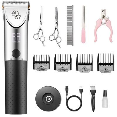 China Stocked Professional Pet Electric Clipper Rechargeable Pet Shaving Device for sale