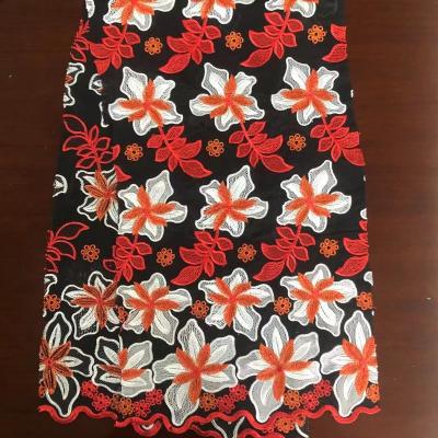 China Sustainable Soft Feel Good Quality Embroidery Fabrics Supply Eyelets Fabrics For Africa Market for sale