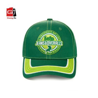 China Sports Mens Cotton Twill JOINT Custom Panel Curved Bill Fashion 6 Baseball Hat for sale