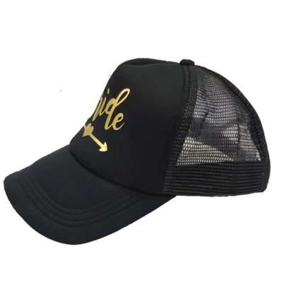 China COMMON Wholesale Summer Logo Outdoor Trucker Hats Mesh Sponge Printing Breathable Front for sale