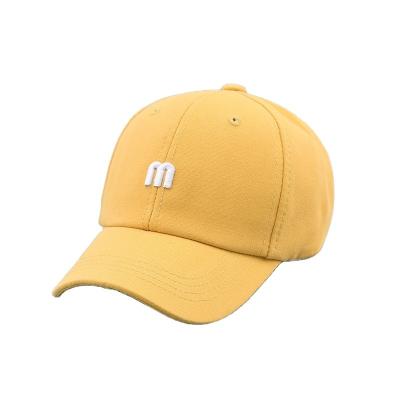 China Fashion 3d embroidery casual custom logo kids candy color metal buckle 100%cotton unisex baseball cap for kids for sale