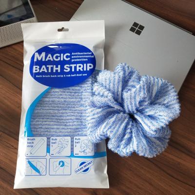 China Antibacterial Multi Functional Swim Clean Long Back Strip With Silver Ion for sale