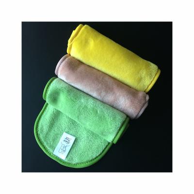 China Facial Face Cleaning Prepare Removal Towel Gloves Cotton Washable Makeup Remover Towel for sale