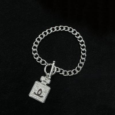 China Romantic Boutique Supplies of All Kinds of Stainless Steel Cha & nel Bracelet Jewelry For Women and Girl for sale