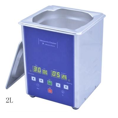 China Classic digital type with heating and stainless steel Eumax brand 2L touch control head 2 high quality ultrasonic cleaner for sale