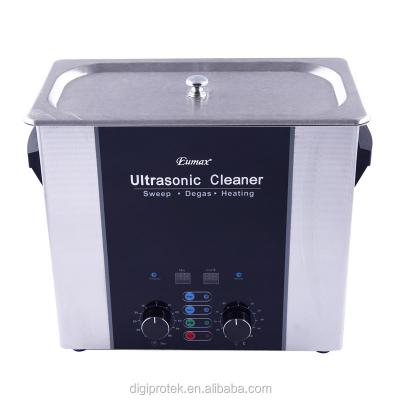 China Eumax Field And Degas To Work Heated Stainless Steel Made Professional 6L Manual Setting LED Display Ultrasonic Cleaner 6 for sale