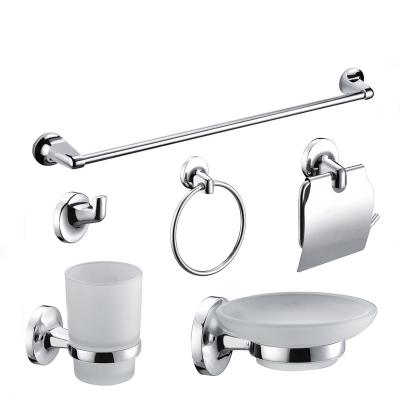 China Sustainable New Design Special Bathroom Accessories Set Chrome Towel Hooks Bathroom Wall for sale