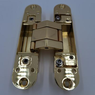 China Modern Gorgeous Wooden Hardware Door Hinge 3d Cross Adjustable Hidden Door Hinge for sale