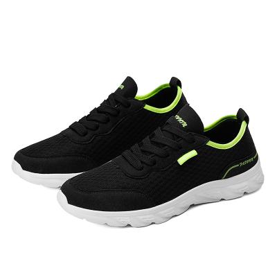 China 2021 New Fahsion Light Wight Men Sneakers Comfortable Flat Sole Breathable Mesh CUSHIONING Sport Running Shoes for sale