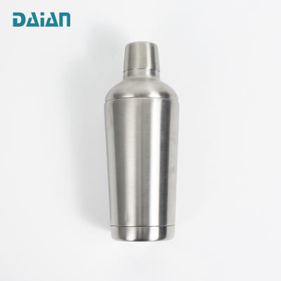 China Sustainable Cocktail Shaker Martini Margarita Wholesale 16oz Double Wall Stainless Steel Cocktail Shaker for sale