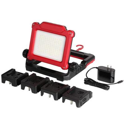 China Hot Selling High Light Hook 25W Portable Wireless Magnetic Chassis LED Work Light for sale