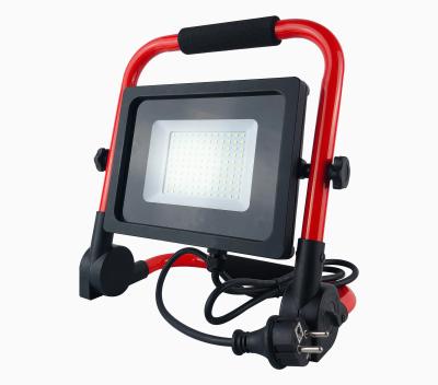 China Electrodeless Dimming Outdoor Portable Folding 70W LED Dimming Electrodeless LED Work Light for sale