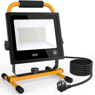 China Touch Switch Dimming 60W Outdoor Portable Touch Switch Waterproof Adjustable High Power LED Work Light for sale