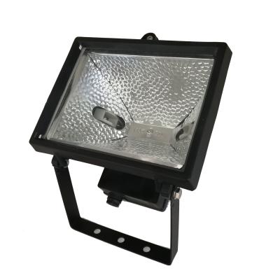 China Garden Black Security R7s 400w Aluminum Outdoor Wall Mounted Halogen Flood Light Piped Lamp for sale