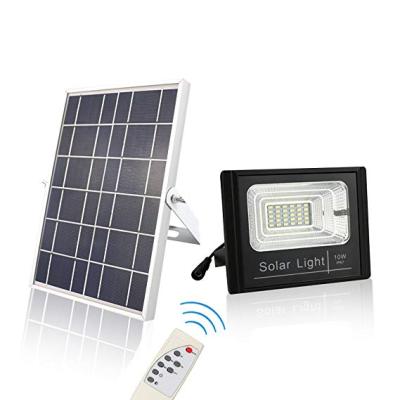 China Waterproof 2600 Lumens IP67 40W Street Light Security Waterproof Remote Control Solar Powered Outdoor Solar Flood Light for sale