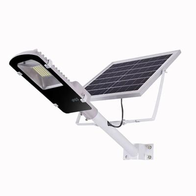 China Outdoor Waterproof LED Flood Lights Sensor Lamp with High Brightness Remote Control Dusk to Dawn Security IP65 30W Solar Street Light for sale