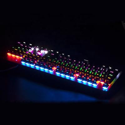 China Backlight Ergonomic Gaming Keyboard Molong Factory Price Design Keyboards Mechanical PC Game for sale