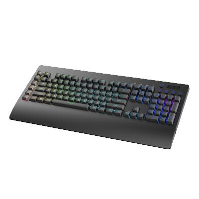 China Numpad Molong 110 Keys Gaming Desktop Computer with Wrist Rest RGB Backlit Gaming Cable Mechanical Keyboard for sale