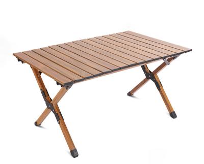 China Easy To Carry Outdoor Side Table Outdoor Camping Rolling Table In Use Durable For Camping for sale