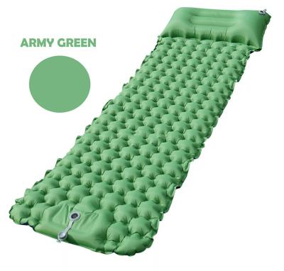 China Good Quality Ultralight Self Sleep Inflatable Camping Pad Mat For Camping for sale