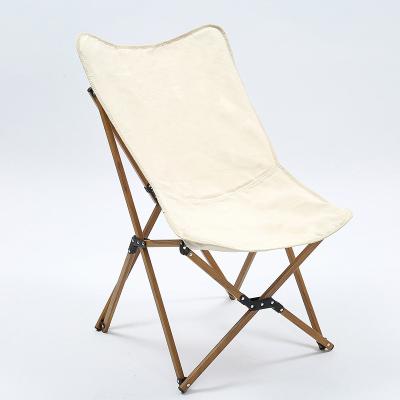 China Easy To Carry Fishing Camping Chair Online Wholesale Foldable Chair With Canvas Fabric for sale