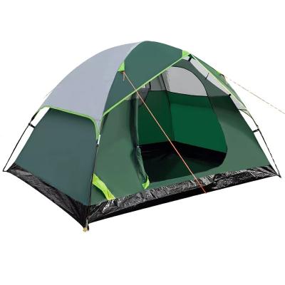 China Water Proof 190T Polyester Tent One Bedroom Four Season Outdoor Camping Tents for sale