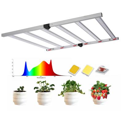 China Best New Factory Indoor Medical Commercial Custom 6 Bar Dimmable 2022 Seed Full Spectrum IR UV 600W LED Grow Light for sale