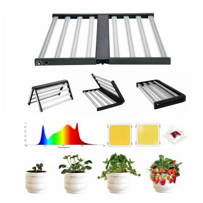 China Best OEM Control Plant High Ppfd IR Seed Starting Spectrum Samsung Lm301h 1000W LED Greenhouse Full UV Plant 10 Separate Bar UV Grow Lights for sale