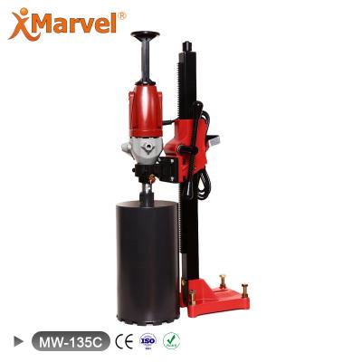 China MW-135C 135mm Large Multi-Function Vertical Portablecable Concrete Light/Brick Commutator Diamond Core Drilling Machine for sale