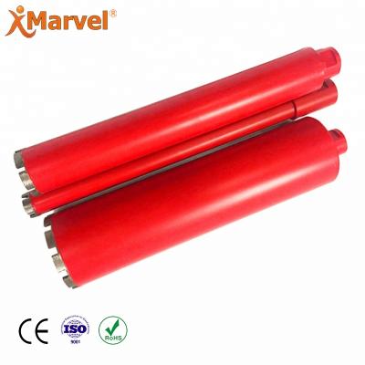 China Concrete With Rebars 76mm 300mm 8 Inch 10 Inch Rod Diamond Core Bit A Wire Welded Set Of 3 Inch Core Bit for sale