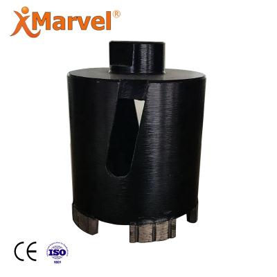 China Concrete height quality 68mm etc. 1 1/4-7 Thread 82mm Depth Dry Core Bit For Drilling Concrete Hole à venda