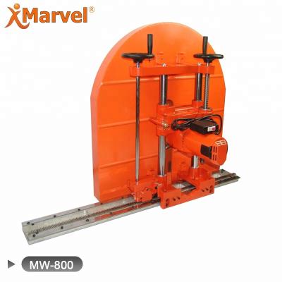 China Manufacturer /Trading MW-800 320mm Cutting 600mm Saw 0.8 Meter Blade Automatic Brick Wall Cutting Machine Te koop