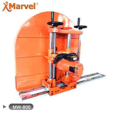 China Concrete saw MW-800 800MM good quality concrete brick wall chaser wall fluting machine wall cutter machine à venda