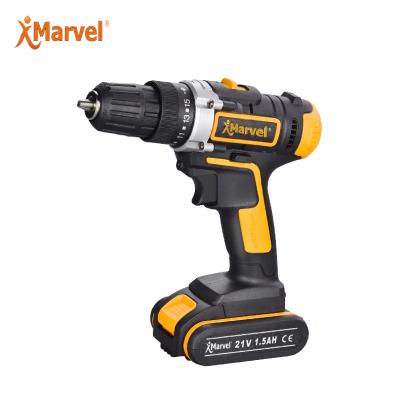 China M812101 40Nm 10mm 1.3Ah 1.5Ah 2.0Ah 18V cordless drill of the MARVEL of machine tools wholesale reversible low price for sale