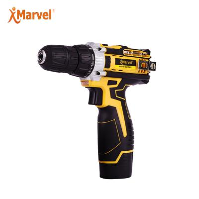 China MARVEL Factory Price Fast Charging 26Nm 10mm 1.3Ah 1.5Ah 2.0Ah 12V Cordless Drill Machine M811201 for sale