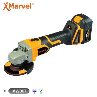 China Low Noise Electric Tools 18V 4.0 AH Cordless Filling Angle Grinder for sale