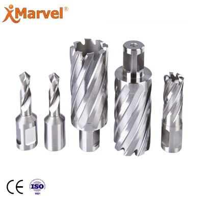 China Metal Drilling M2 Aluminum High Speed ​​Steel Magnetic Drill Annular Cutter And CTT Annular Cutter Useful Depth 75 Mm Germany Quality Factory Te koop