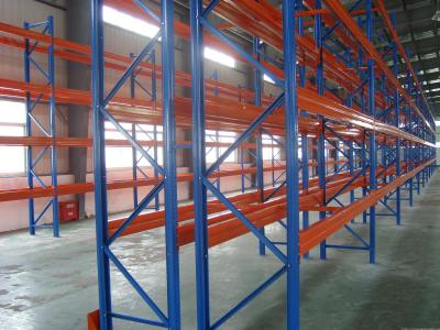 China Pallet working heavy weight rack systems Double Deep storage racks for sale