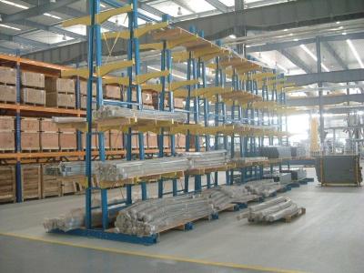 China Warehouse multi level cantilever shelving and racking systems 1.5m Arm depth for sale