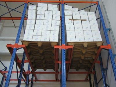 China Steel Pallet Drive in racking Heavy Duty  10m for industrial Warehouse large capacity for sale