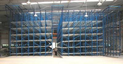 China Powder Coated case flow rack multi tier long span stores racking system for sale