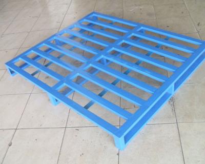 China 1200 x 1200mm logistische zentrale Stahlpalette, die galvanisierte Lager-Ausrüstung stapelt zu verkaufen