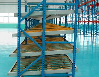 China Cold Steel Pallet Rack Systems For Conveyor Carton / Turn Box Units Picking for sale